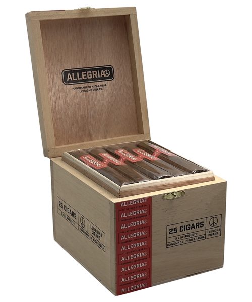 Allegria_Robusto_5x52_Box_Open